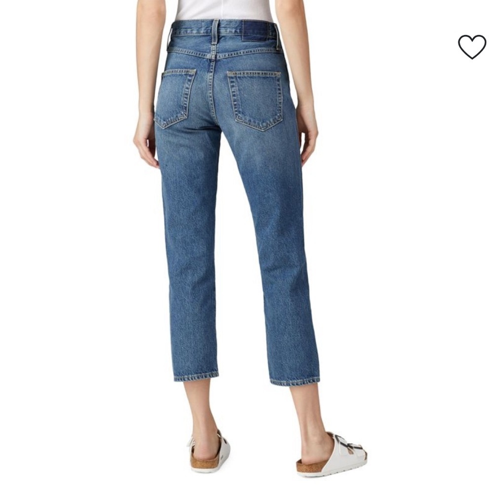 AMO Loverboy Twist Ankle Cropped Jeans - Picture 2 of 8